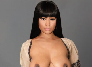 Nicki Minaj Posing Naked
