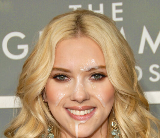 Scarlett Johansson Facial Porn